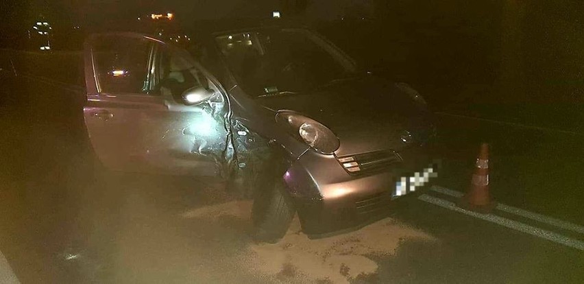 Groźny wypadek na drodze Strzelin – Oława. Jedna osoba w szpitalu  