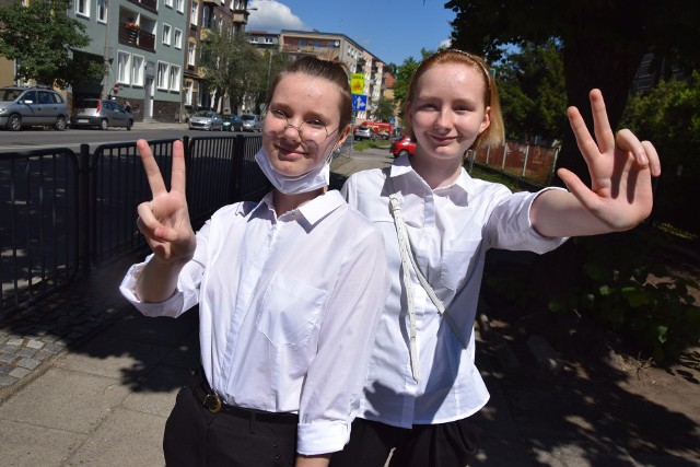 Egzamin ósmoklasisty w SP 1 w Gorzowie pisały trzy klasy.