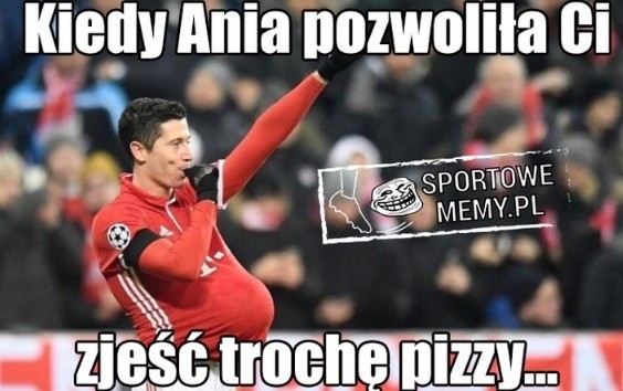 Robert Lewandowski będzie ojcem "Ania jest w ciąży. Piąty miesiąc" MEMY Lewandowski