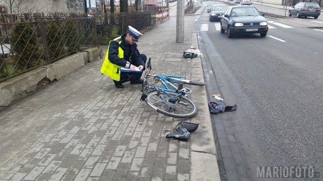 Do wypadku doszło dziś o godzinie 12.40 na ul. Ozimskiej w Opolu.