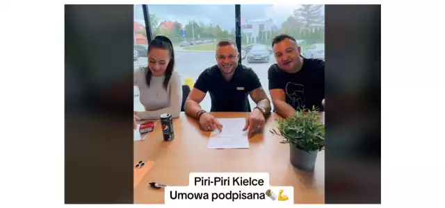 Znana sieć Piri Piri Kebab pojawi się również w Kielcach. Umowa już podpisana.
