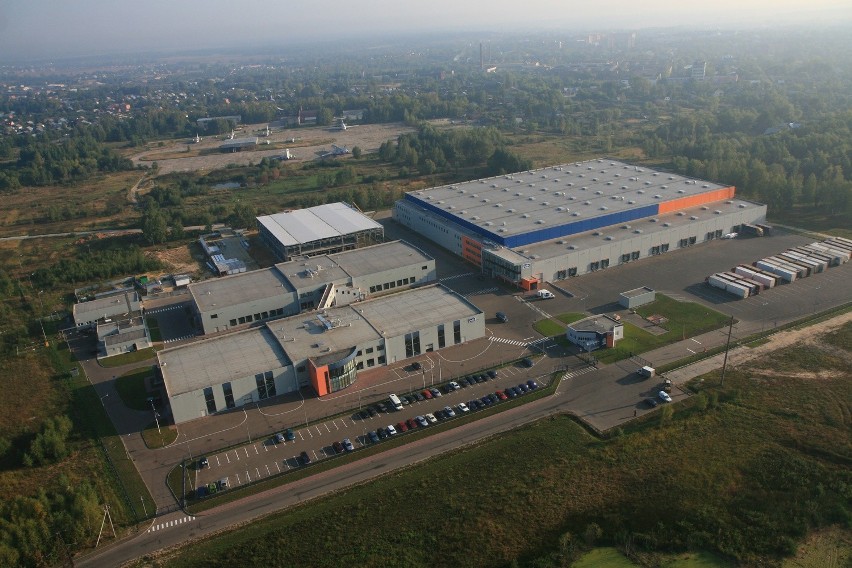 Oto nowa fabryka Toruńskich Zakładów Materiałów Opatrunkowych - wyrobów chłonnych seni w rosyjskim Jegoriewsku 