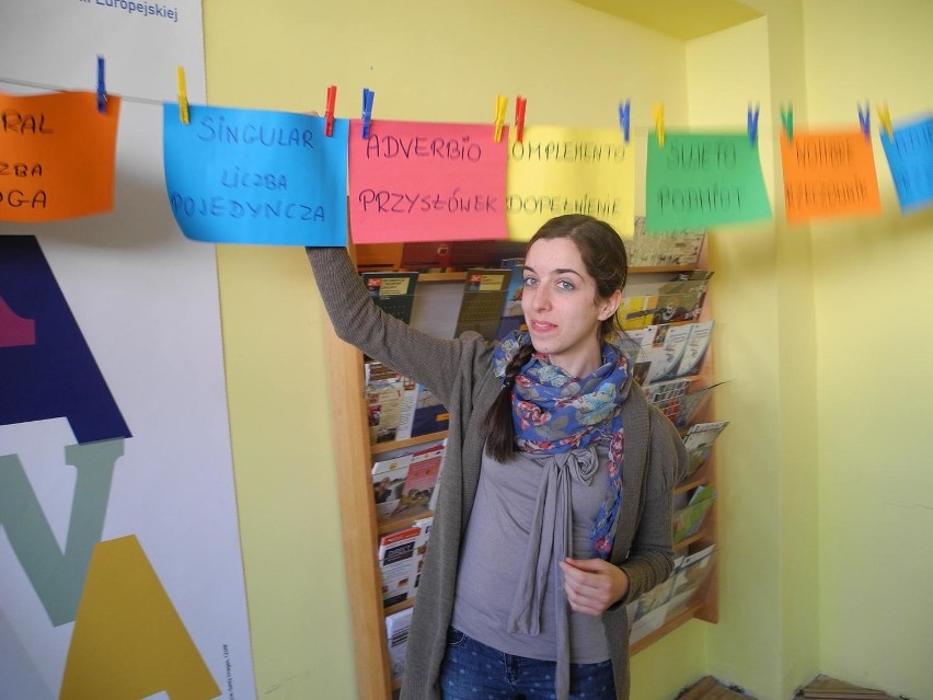 Hiszpanka w Lęborku uczy hiszpańskiego