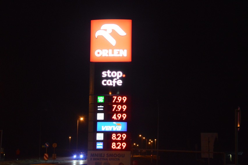 Ceny na stacji Orlenu w podproszowickich Opatkowicach