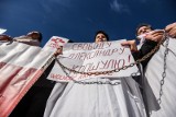 Protestowali w Sopocie, by Łukaszenka uwolnił Andżelikę Borys i Andrzeja Poczobuta