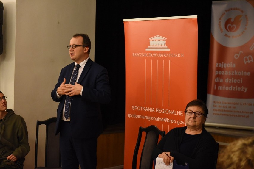 Spotkanie z Rzecznikiem Praw Obywatelskich w Toruniu...
