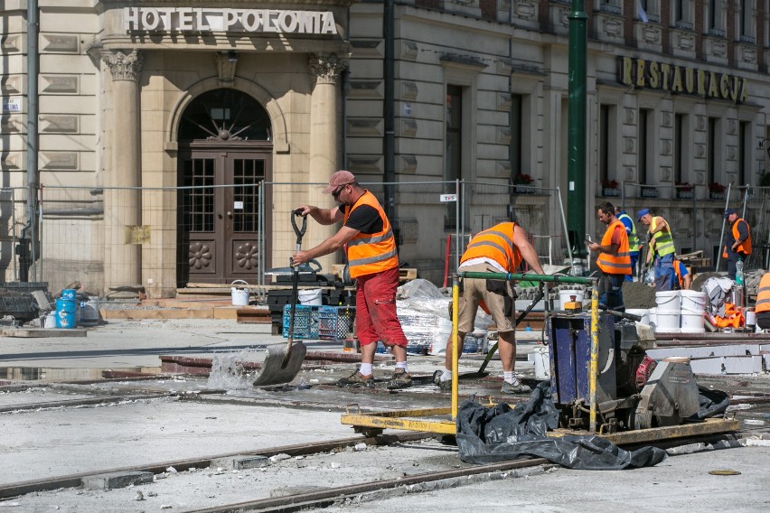 ZIKiT zapewnia, że przebudowa Basztowej przebiega zgodnie z...