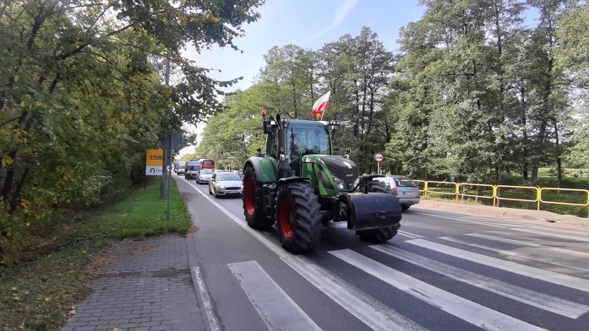 Protest rolników w Ostrołęce, 7.10.2020