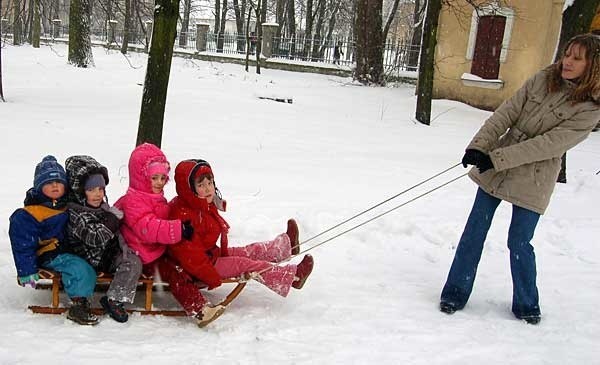 Sanna w dzikowskim parku – oj pani ta pani co ciągnąc