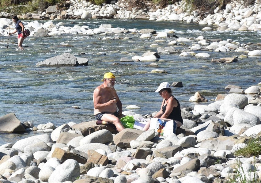 Górska plaża w Jurgowie