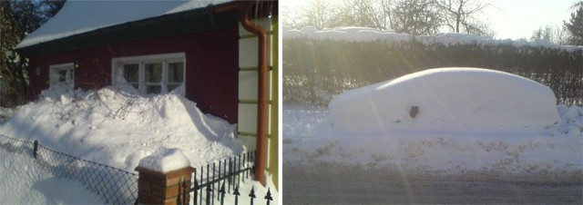 Najgorsze opady śniegu w Słupsku mamy już za sobą. Nie ma co robić z zalegającym śniegiem, więc niektórzy nawet nie próbują.