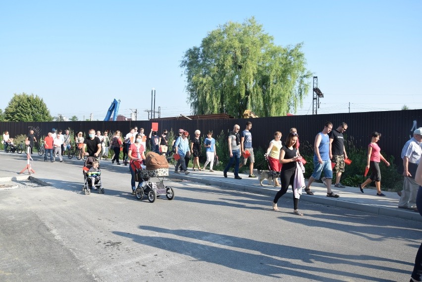 Około stu skawinian protestowało przeciw zatruwaniu...