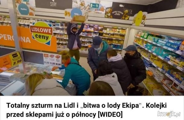 Lody Ekipa powodem sklepowych bitew. Jak widzą to...