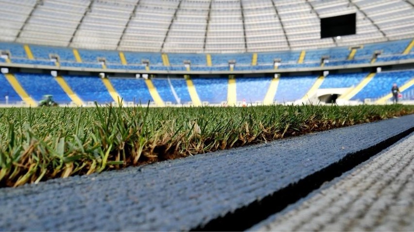 Nowa murawa na Stadionie Śląskim