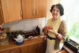 Z wizytą u Amelii Barbary Sołtysiak, znanej pisarki, w jej mieszkaniu na kieleckich Sadach