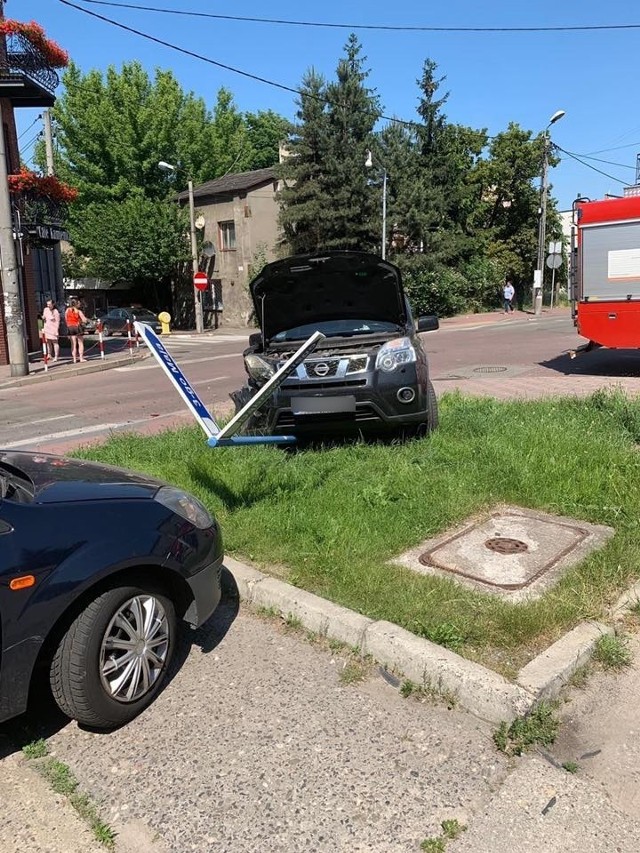 W zdarzeniu brały udział dwa pojazdy