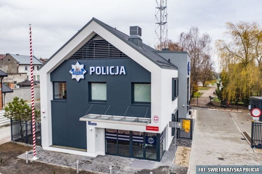 Nowa siedziba policji w Chmielniku
