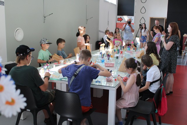 Letnie warsztaty w Miejskim Centrum Kultury PGE Gigantach Mocy w Bełchatowie, 19 lipca 2023 r.
