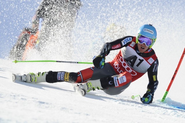 Ted Ligety. Do stoku w Soelden potrafi się przyklejać wybornie.