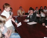 Uczniowie mieli okazję upomnieć się o swoje prawa. Odwiedził ich Marek Michalak, Rzecznik Praw Dziecka