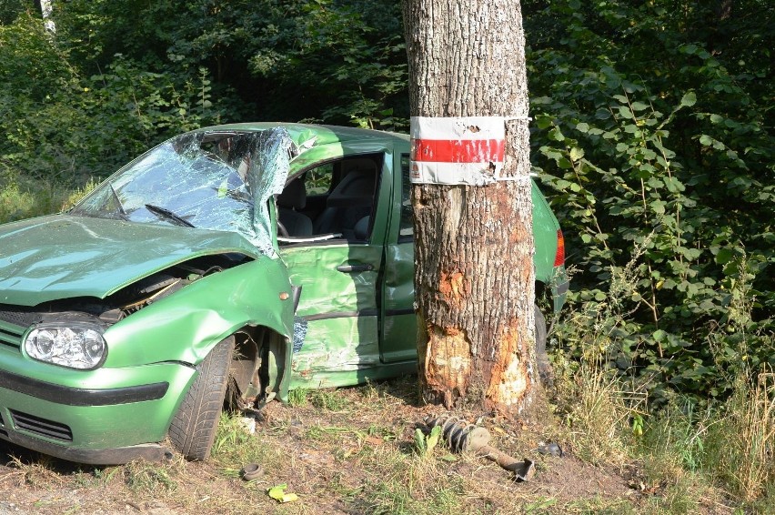 Na trasie Bytów – Pomysk Wielki doszło do zdarzenia...