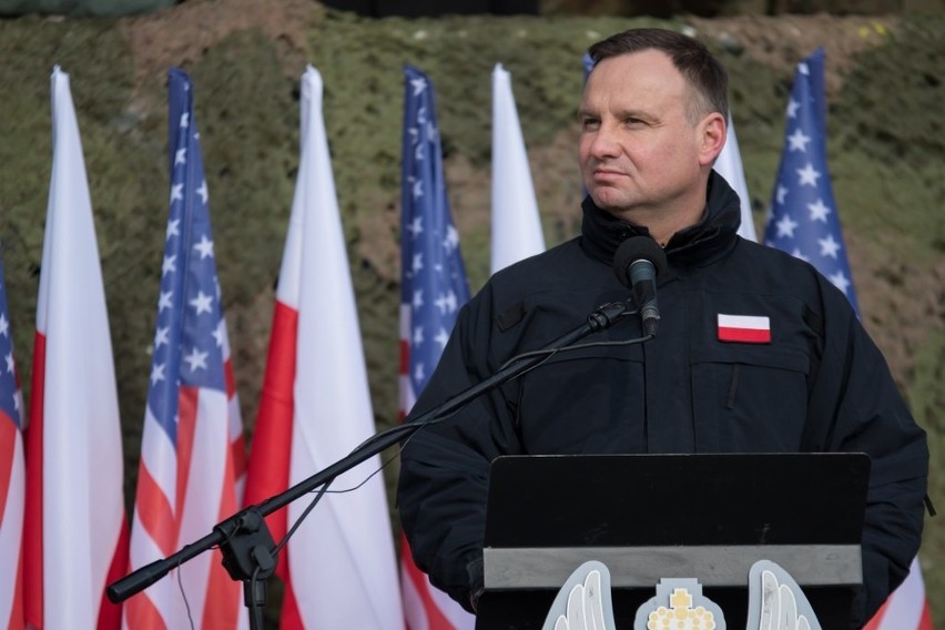 Polsko – amerykańskie szkolenie na poligonie w Żaganiu,...