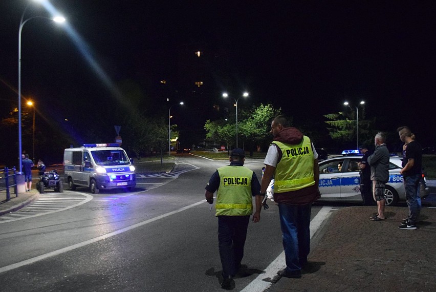 Wypadek w Stargardzie: Masakra na Wyszyńskiego. 18-latek wjechał BMW w widzów nielegalnego driftu [ZDJĘCIA, WIDEO]