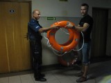 Pijani turyści z Łodzi ukradli koła ratunkowe z usteckiego portu [zdjęcia] 