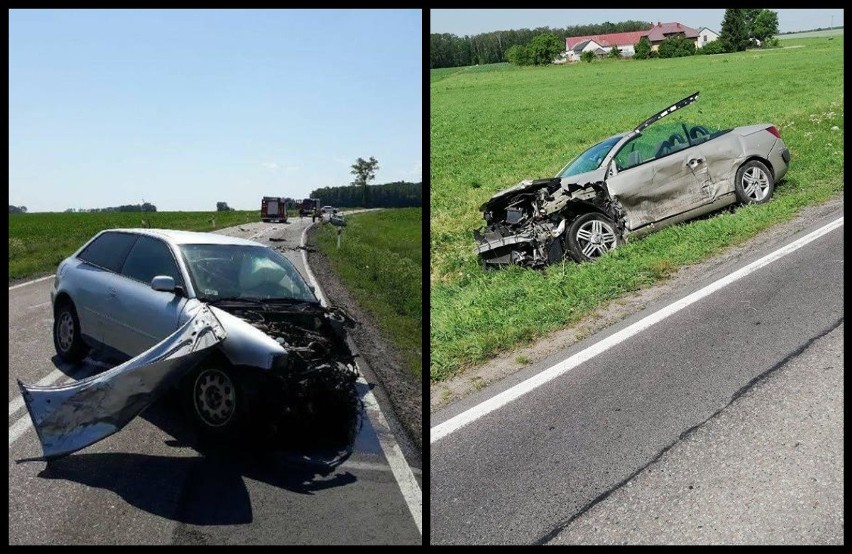Wypadek koło Osowca. Młody kierowca stracił panowanie nad...