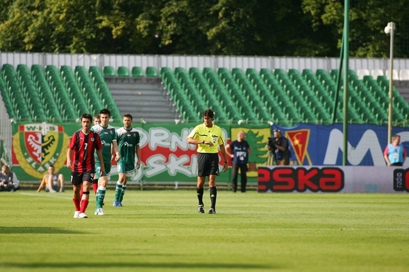 Śląsk-Lokomotiv: Tym razem się nie udało (ZOBACZ ZDJĘCIA)