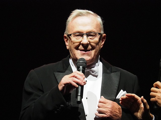 Zbigniew Macias na scenie Teatru Wielkiego w Łodzi, w którym spędził dziesięć lat i do którego ma wielki sentyment