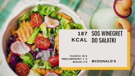 Sos winegret - 187 kcal
