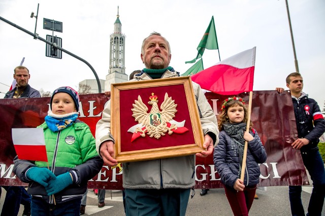 VIII Marsz Niepodległości w Białymstoku odbył się 10 listopada w przeddzień Święta Niepodległości