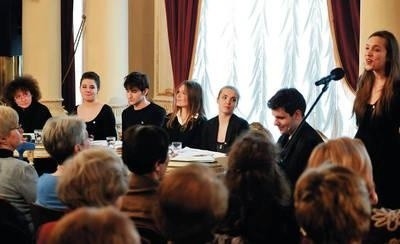 Tym razem w Salonie Poezji wystąpili studenci PWST Fot. Wacław Klag