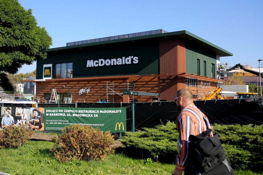 Nowy McDonald's w Krakowie. Wkrótce otwarcie