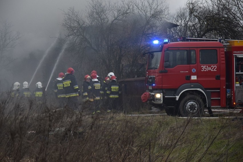 Śmiertelny pożar we wsi Mokra koło Skierniewic