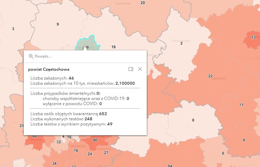 Koronawirus w woj. śląskim. W sobotę 1272 nowe zakażenia....