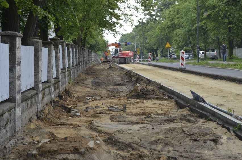 Trwa remont ulicy Mikołowskiej w Rybniku