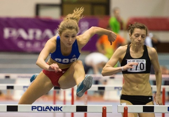 Karolina Kołeczek w pięknym stylu wywalczyła złoty medal Mistrzostw Polski Seniorów w biegu na 60 metrów przez płotki.