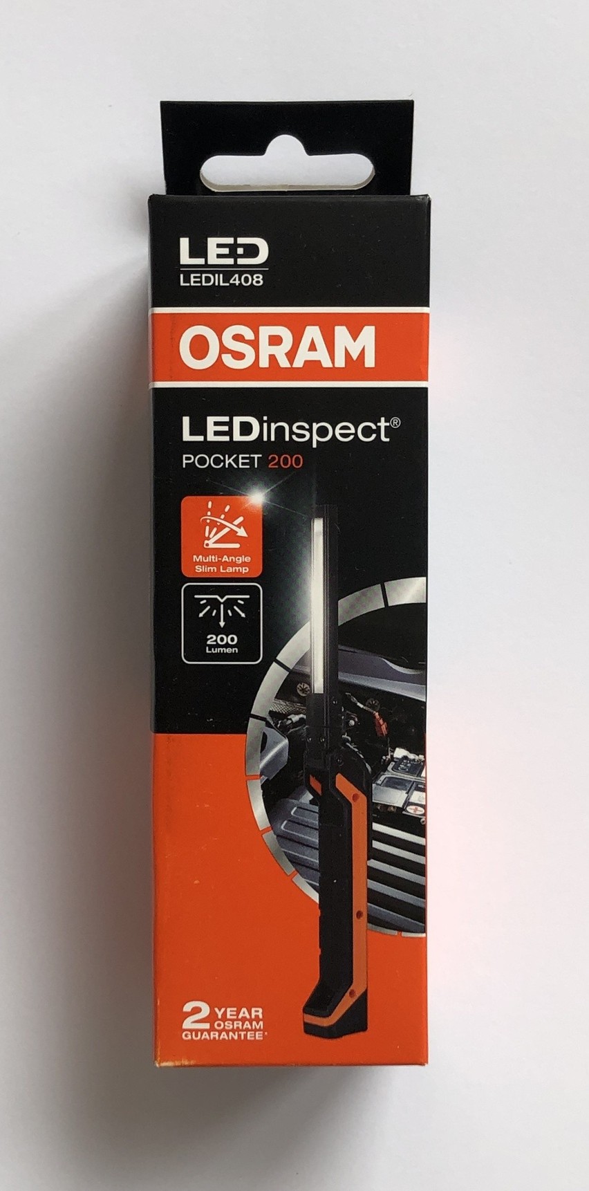 Mała, warsztatowa lampa marki Osram przyda się każdemu...