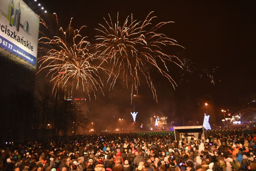 Sylwester 2014 Katowice: Tak witaliśmy Nowy Rok 2015