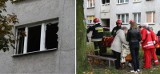 Dramatyczny pożar w centrum Kielc. Nie żyje starszy mężczyzna. Jego wnuczek pod opieką lekarzy (zdjęcia)