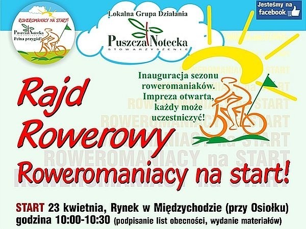 W środę w Międzychodzie odbędzie się inauguracja sezonu rowerowego. Miłośnicy jednośladów pojadą do Mierzyna.
