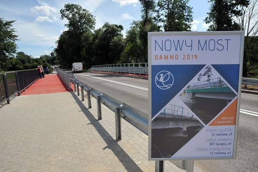 Nowy most w Damnie po remoncie oficjalnie otwarty (zdjęcia)