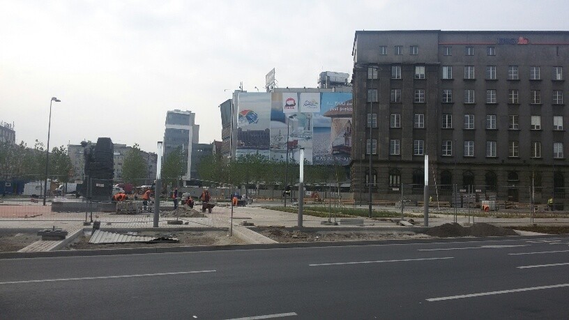 Przebudowa centrum Katowic - budowa 3. placu nowego rynku