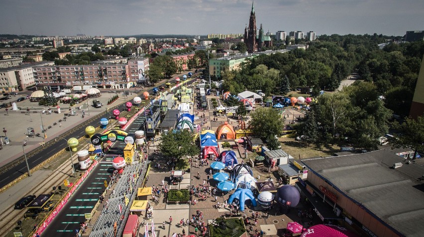 TDP 2015: Dąbrowa Górnicza na zdjęciach z drona. Ładna?