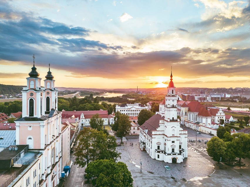 Kowno, czyli litewskie Kaunas.