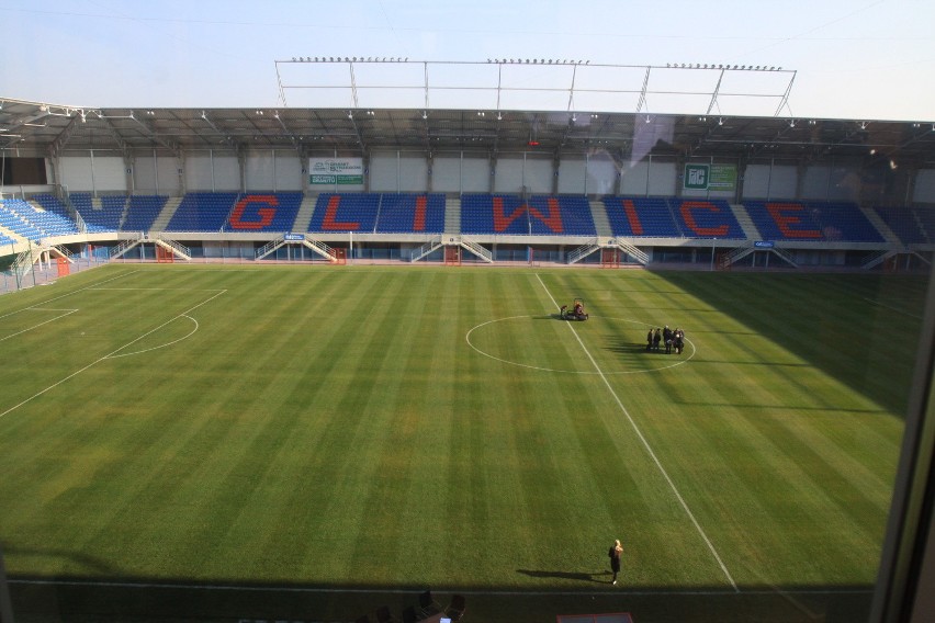 Stadion Piasta Gliwice od kuchni [ZOBACZ ZDJĘCIA]