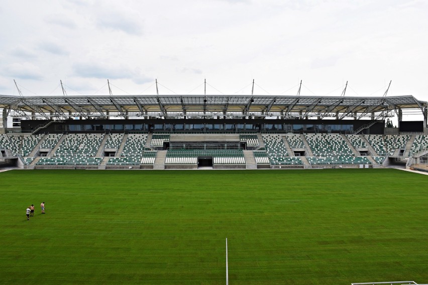 Stadion ma być gotowy na pierwszy mecz Estraklasy 5 sierpnia...