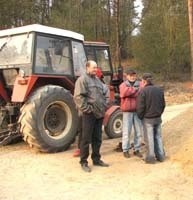 Jedna z blokad zorganizowanych wiosną ubiegłego roku przez rolników